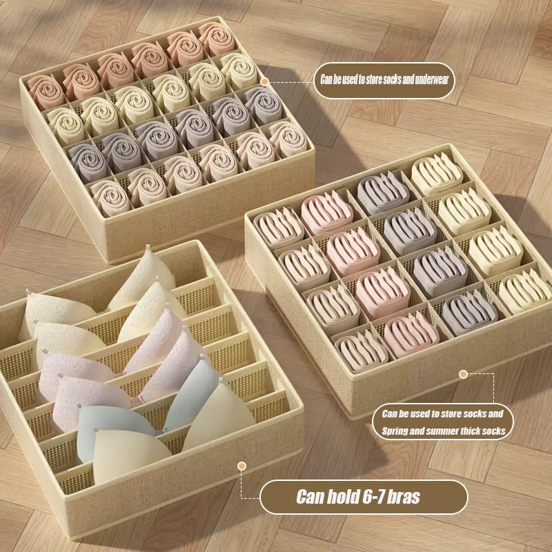 1-2Pcs Non-woven Fabric Underw - Sock Organizer Tray reseña y precio
