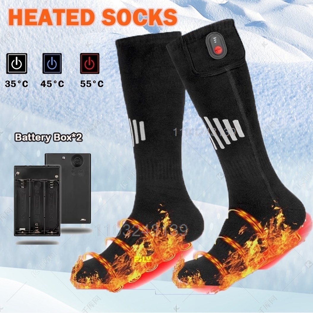 Winter Heated Socks With Batte - Sock Organizer Tray reseña y precio