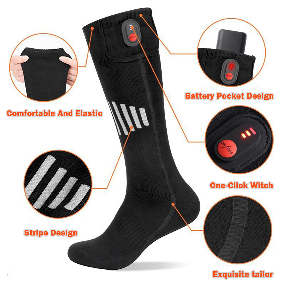 Winter Heated Socks With Batte - Sock Organizer Tray reseña y precio