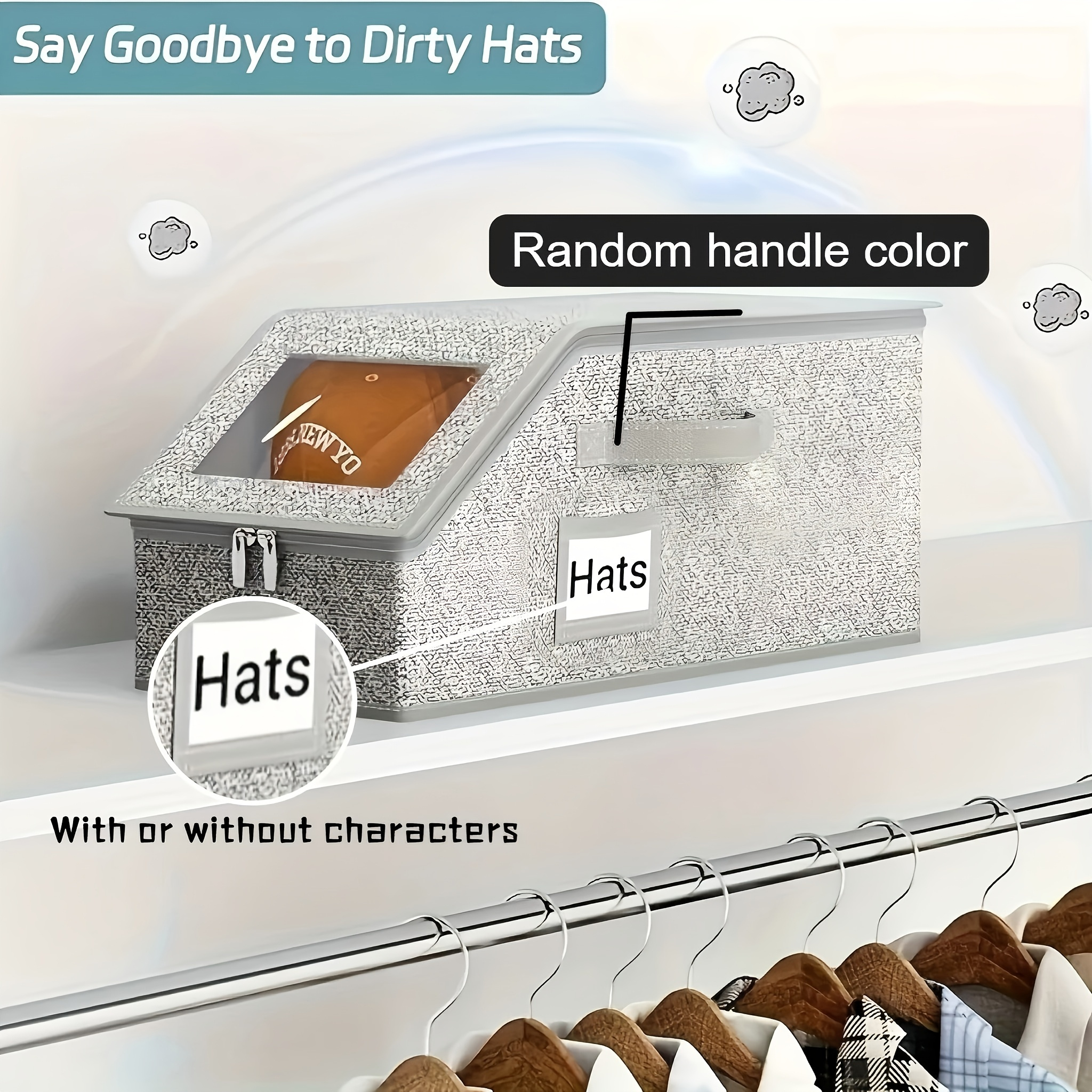 Foldable Zipper Baseball Cap S - Sock Organizer Tray reseña y precio