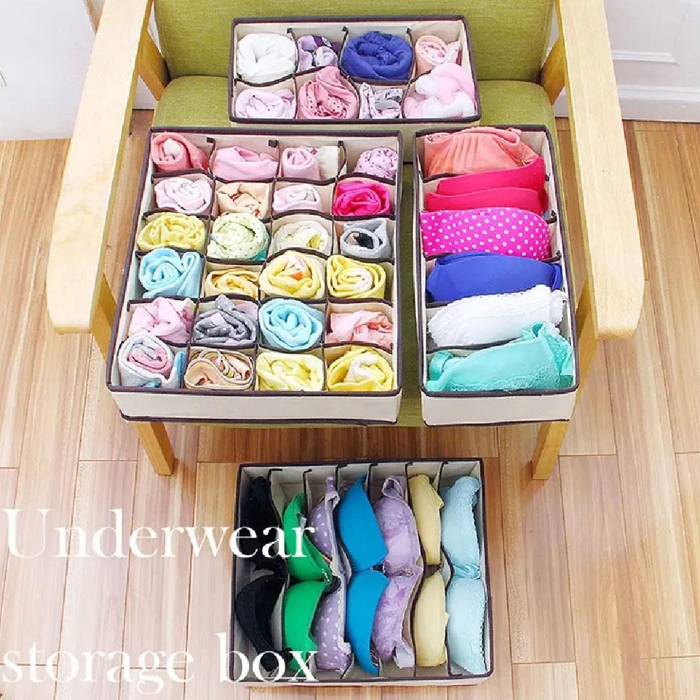 Foldable Closet Drawer Organiz - Sock Organizer Tray reseña y precio