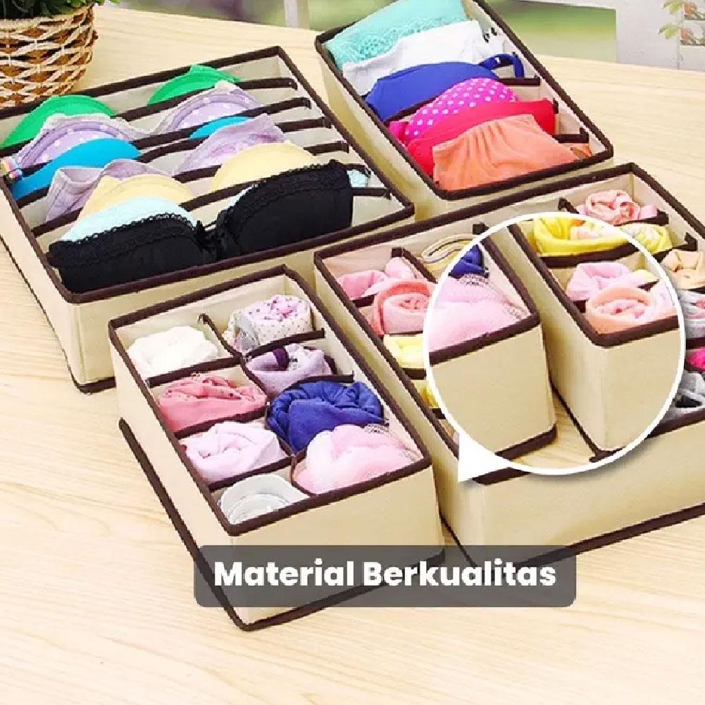 Foldable Closet Drawer Organiz - Sock Organizer Tray reseña y precio