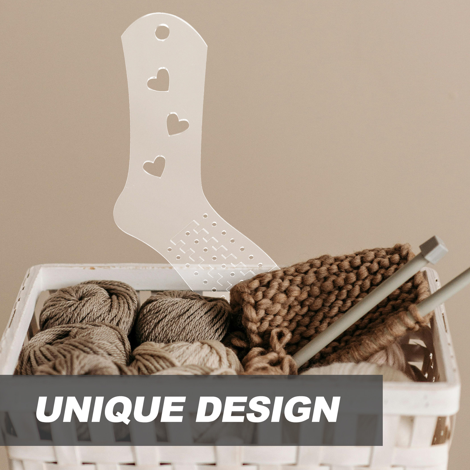 2Pcs Acrylic Sock Blockers DIY - Sock Organizer Tray reseña y precio