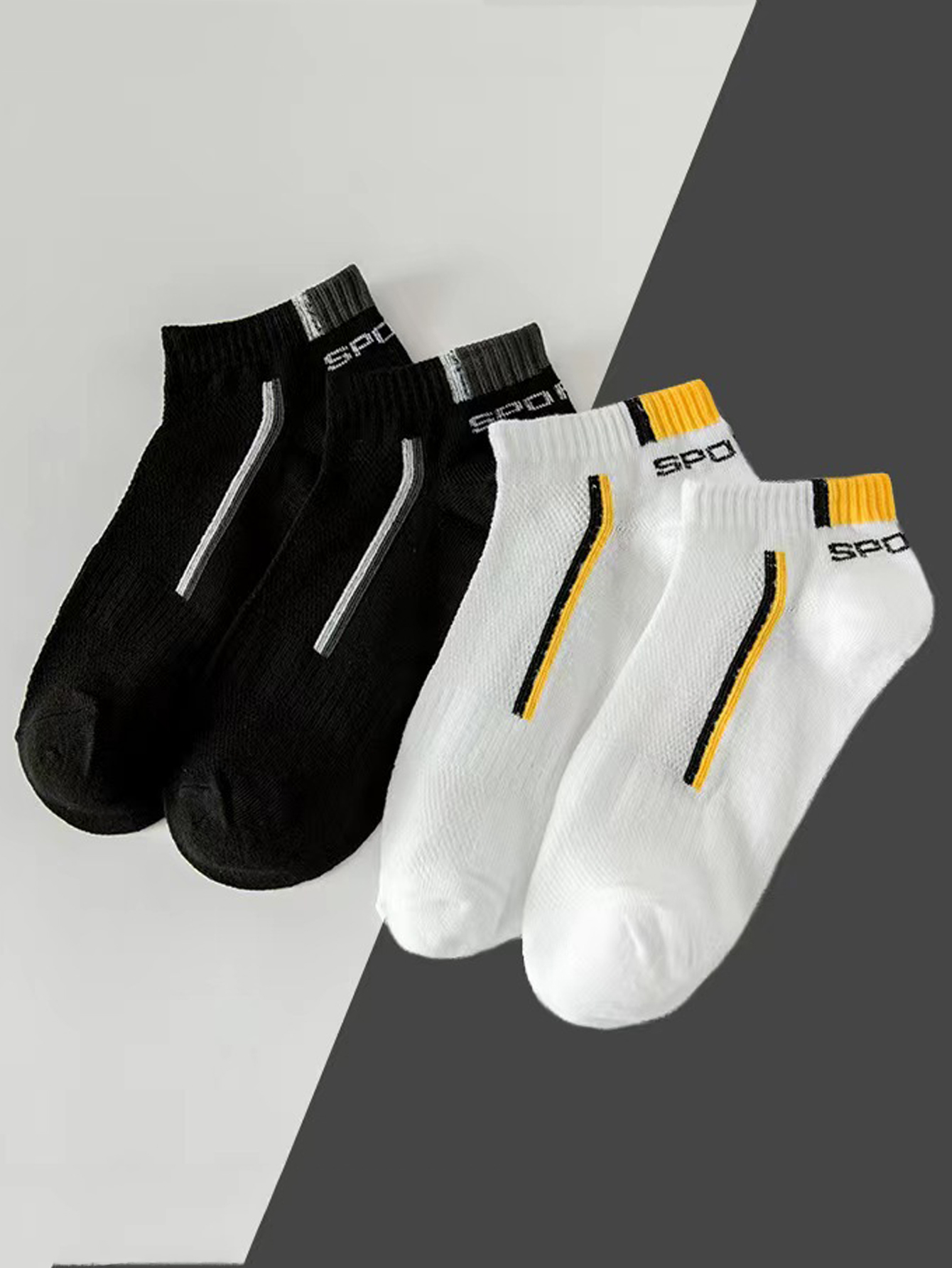 5Pair Men's Anti-Slip Ankle Bo - Ankle Sock Low Cut reseña y precio