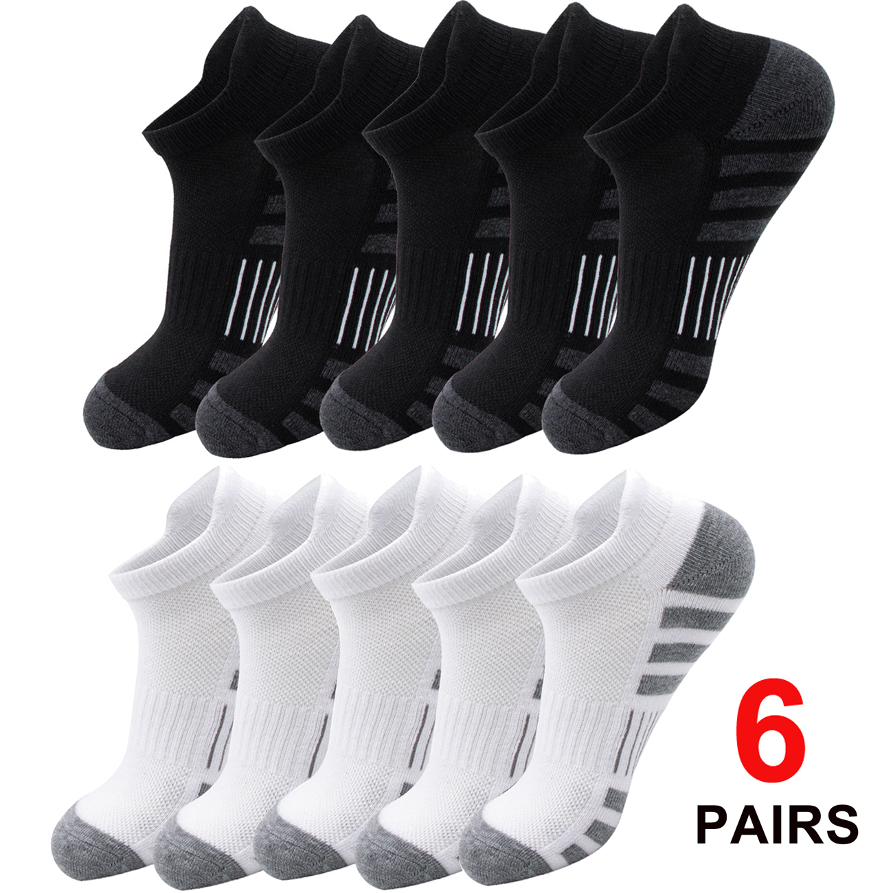 Cushioned Breathable Ankle Ath - Athletic Sock Cushion reseña y precio