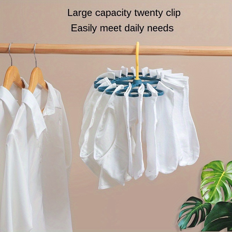 Round Drying Rack Large Capaci - Sock Organizer Tray reseña y precio