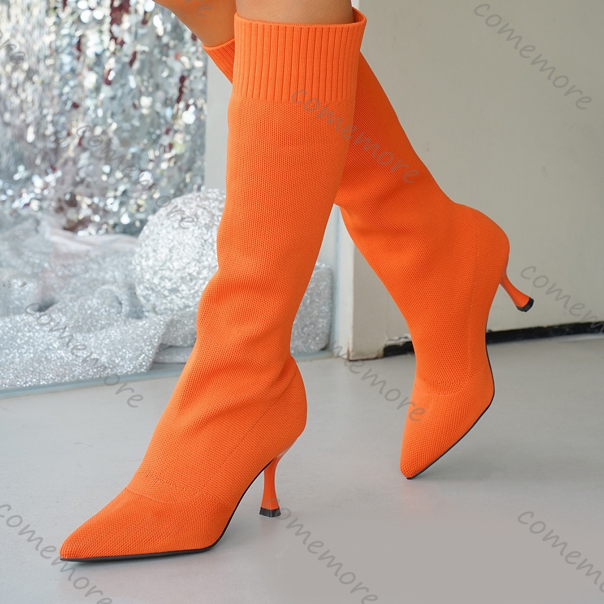 Comemore Women's 2026 Spring A - Knee High Sock Women reseña y precio
