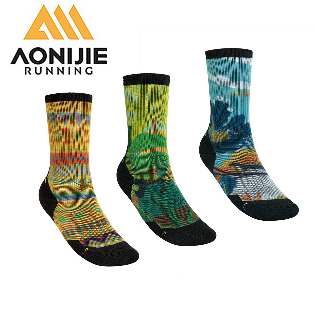 AONIJIE Outdoor Wool Crew Sock - Wool Hiking Sock reseña y precio