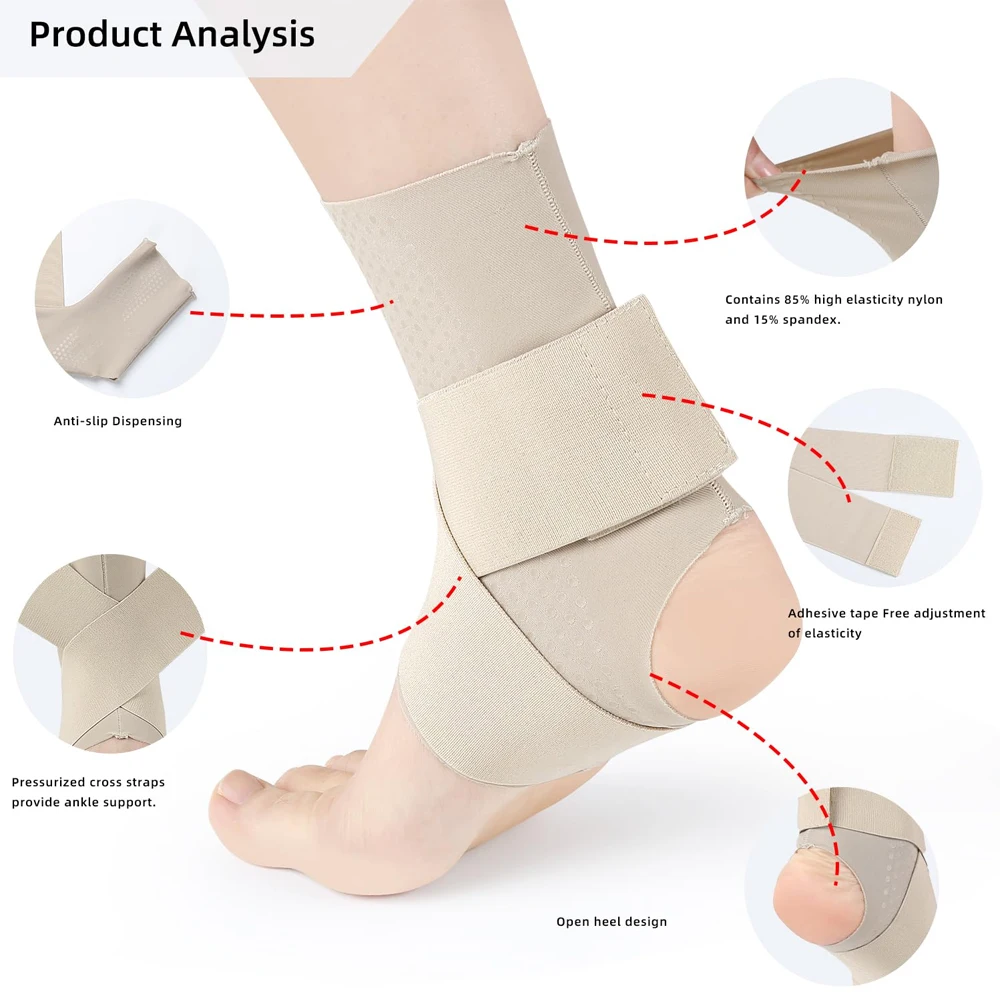 1Pcs Compression Ankle Brace S - Ankle Brace Sock reseña y precio