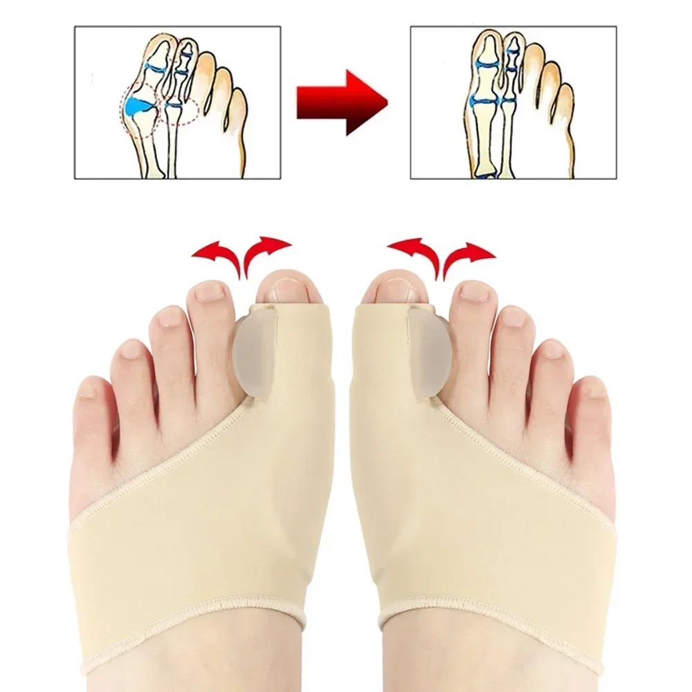 1/2Pair Toe Separator Hallux V - Ankle Brace Sock reseña y precio