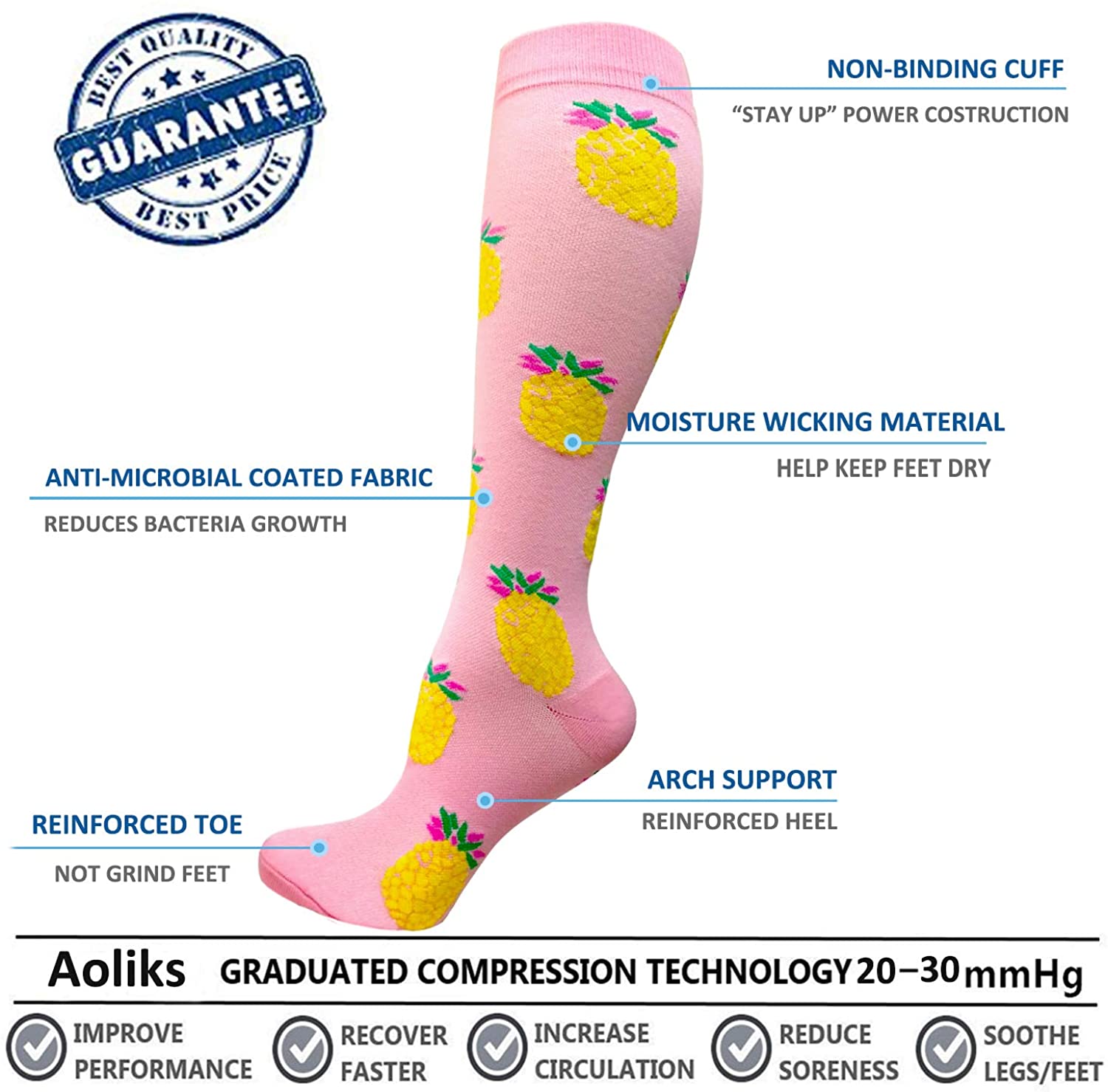 Compression Socks Men Women Ru - Compression Sock Medical reseña y precio