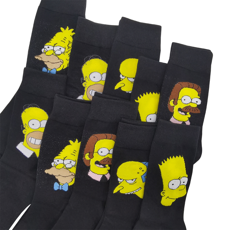 10 Pairs/Pack Funny Men Woman  - Cotton Crew Sock Pack reseña y precio