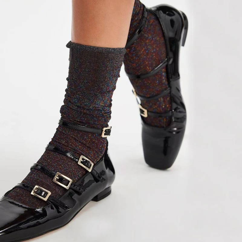 Colorful Sexy Shiny Women's So - Silk Sock Bamboo reseña y precio