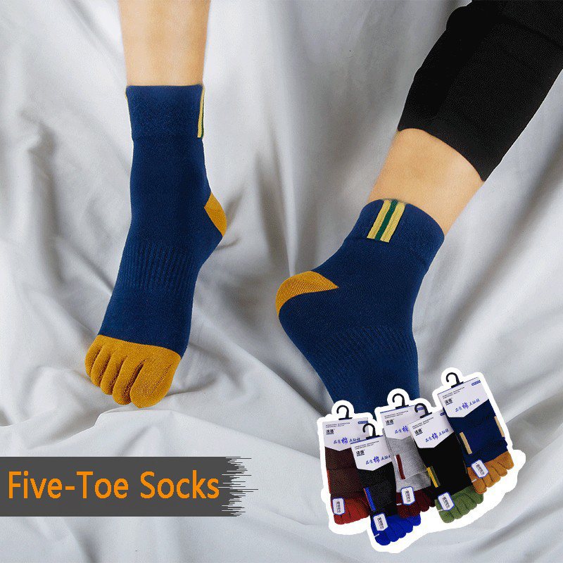 5 Pair Men's Casual Five-Toe C - Toe Sock Split reseña y precio