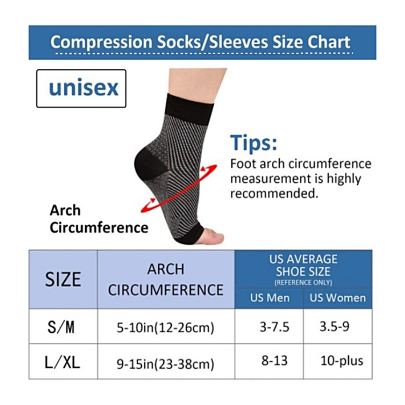 1Pair Ankle Brace Compression  - Ankle Brace Sock reseña y precio