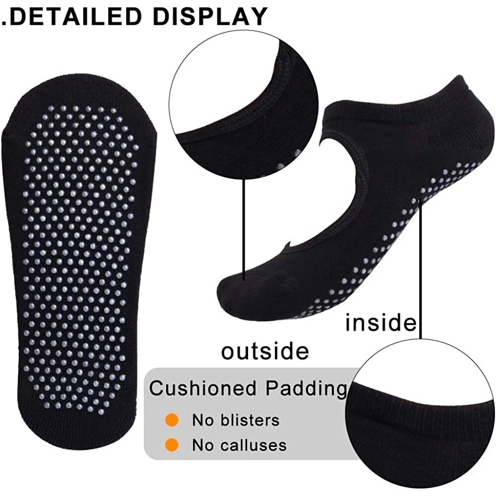 High Quality Women Yoga Socks  - No Show Sock Women reseña y precio