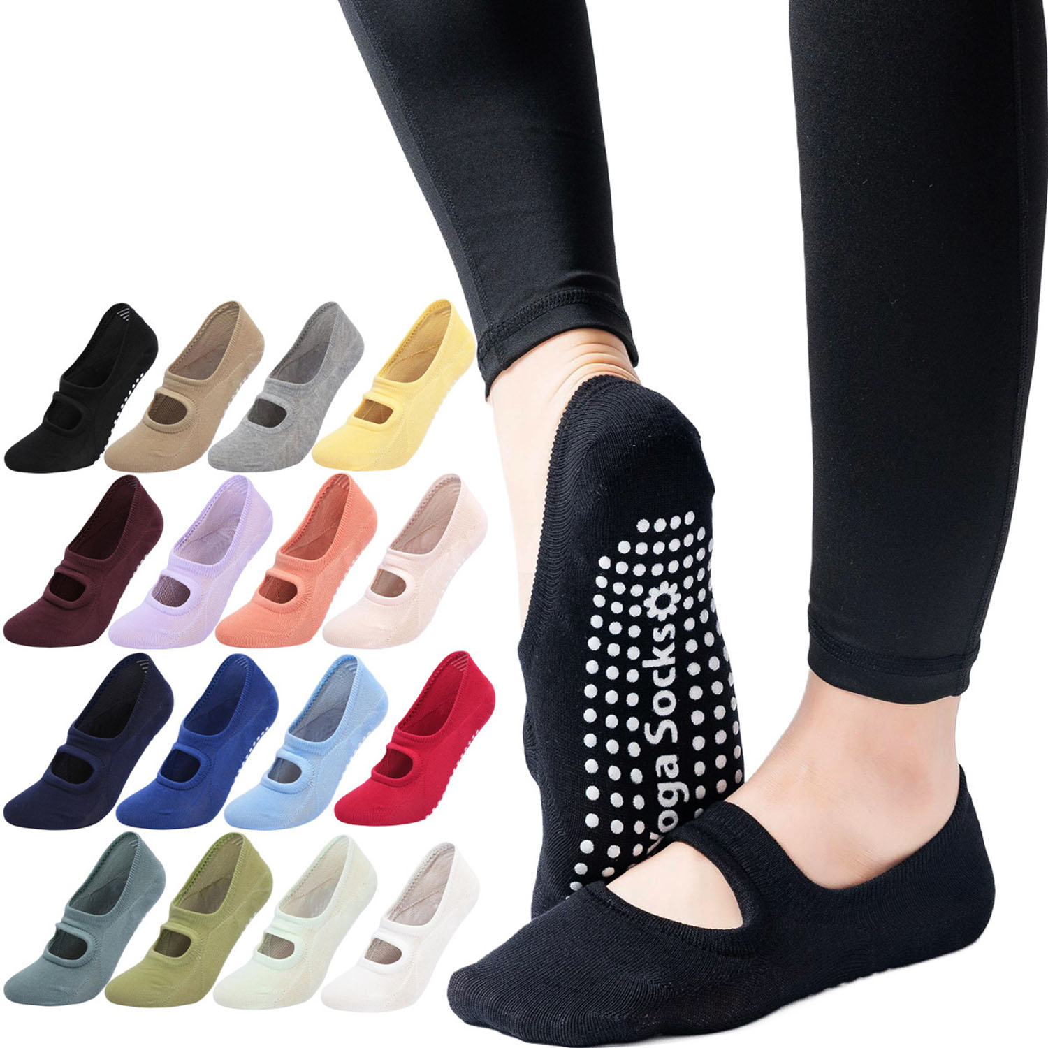 High Quality Women Yoga Socks  - No Show Sock Women reseña y precio