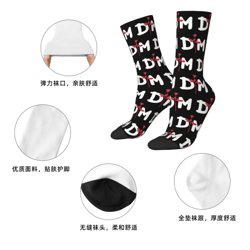 Custom Depeche Mode Mens Crew  - Dress Sock Men reseña y precio