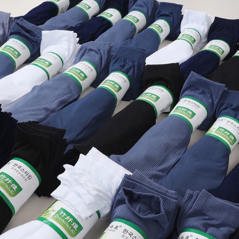 10pairs Casual Breathable Men  - Silk Sock Bamboo reseña y precio