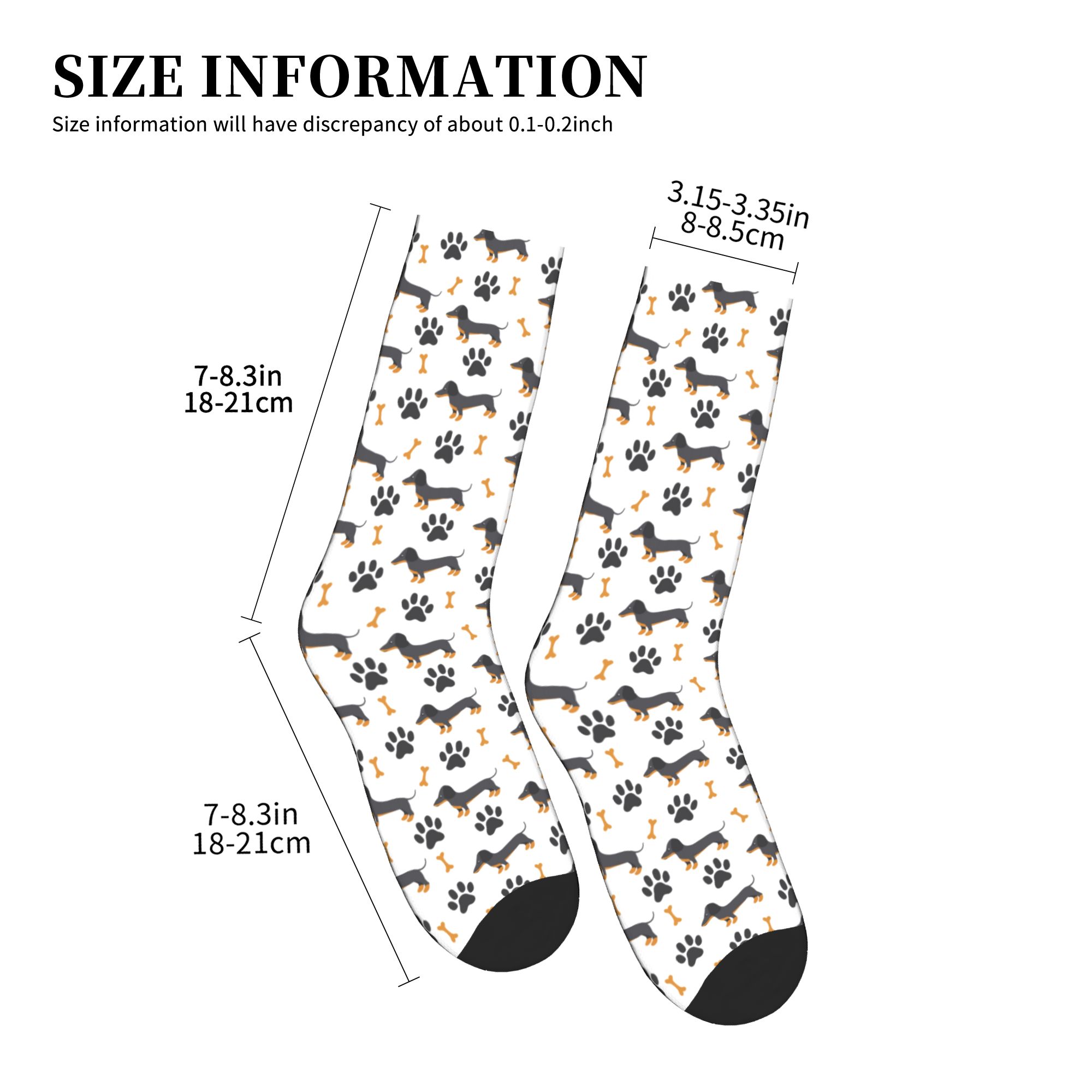 Cute Puppy Dog Dachshund Dress - Dress Sock Men reseña y precio