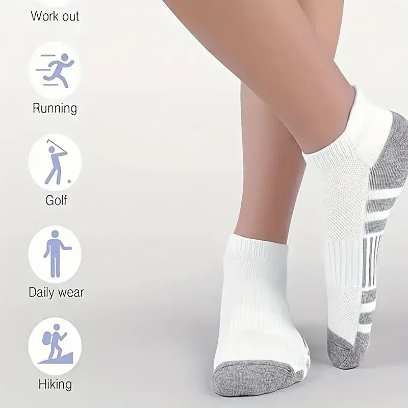 12 Pairs Men Breathable Sports - Ankle Brace Sock reseña y precio