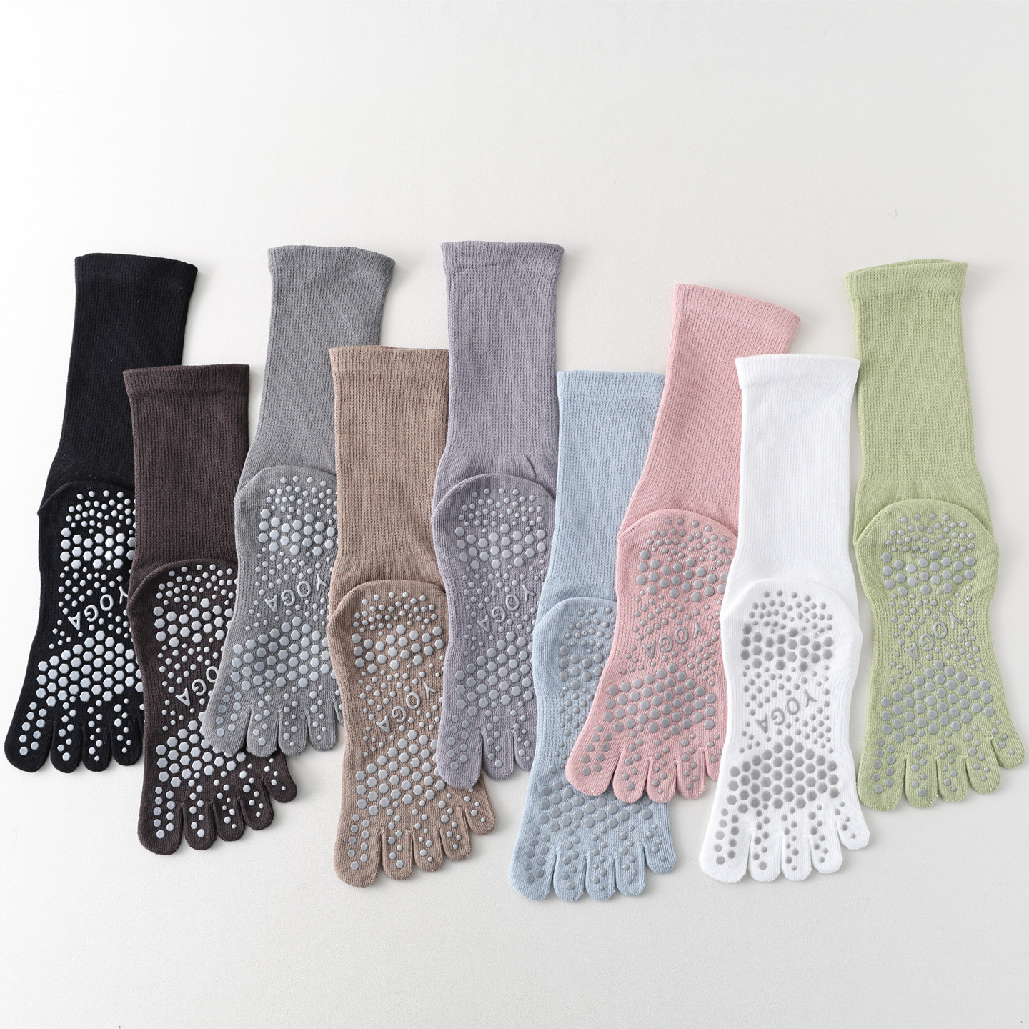 1 Pairs  Woman Yoga Socks Cand - Toe Sock Split reseña y precio