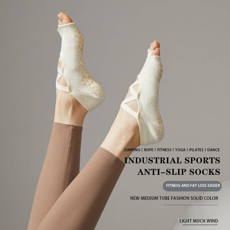 Ladies Yoga Socks Non Slip Gri - Grip Sock Yoga reseña y precio