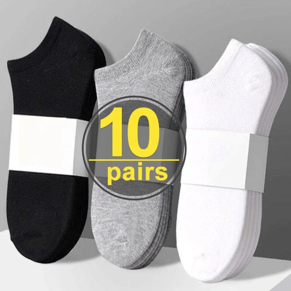 No-Show Low Cut Socks (10 Pair - Invisibility Sock Loafer reseña y precio