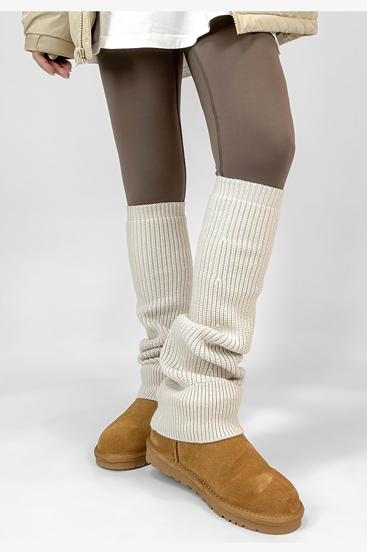 New Women's Leg Warmers Knitte - Boot Sock Slouchy reseña y precio