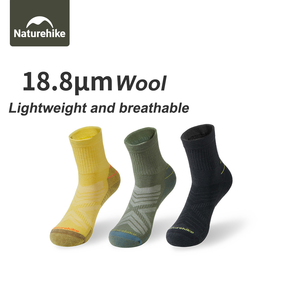 Naturehike Sport Socks Man Soc - Wool Hiking Sock reseña y precio