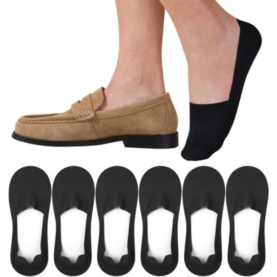 No Show Socks Men Nylon Non Sl - Invisibility Sock Loafer reseña y precio