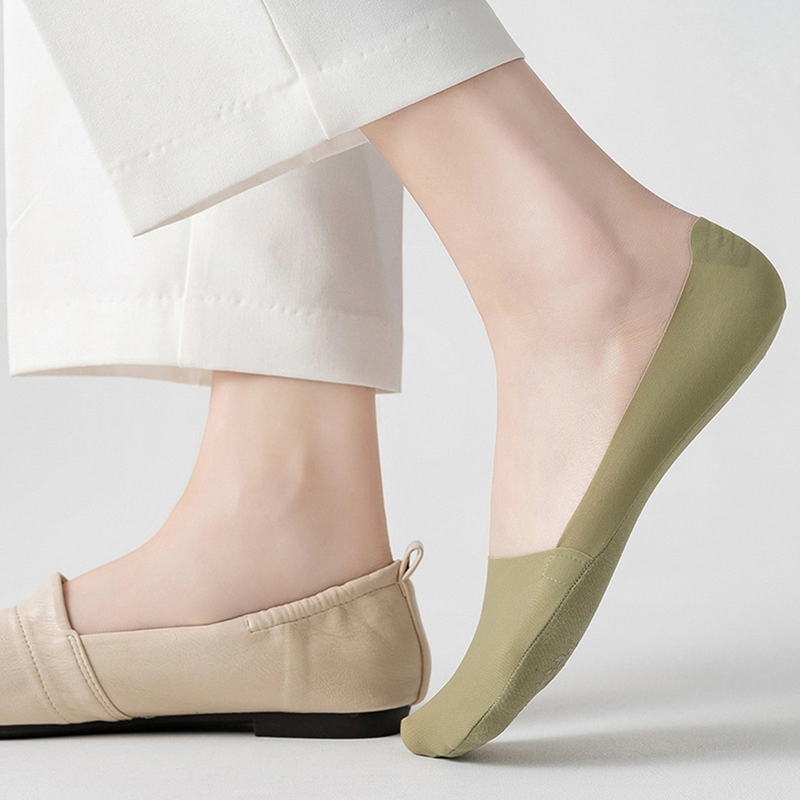 No Show Socks Womens Nylon Non - Invisibility Sock Loafer reseña y precio