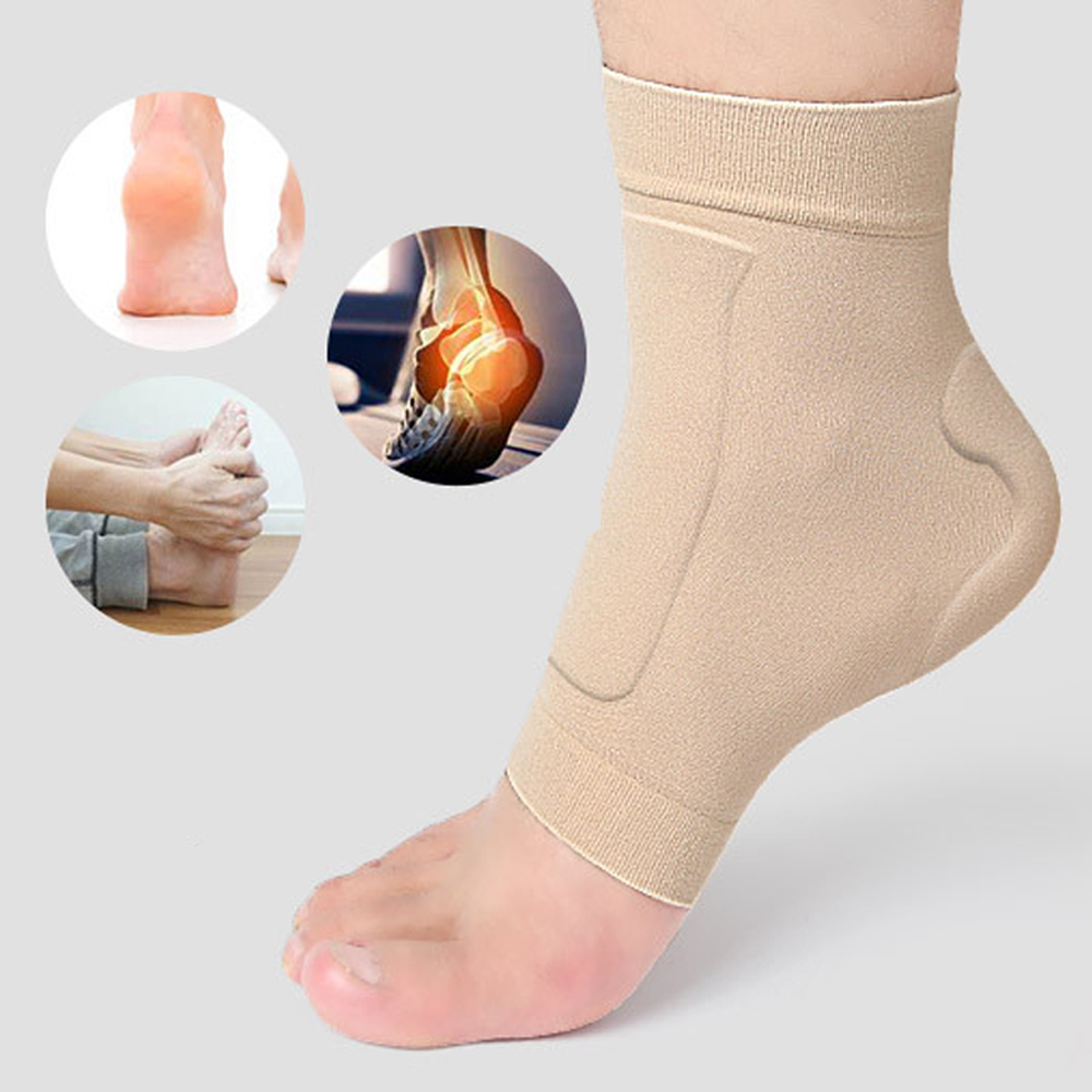 1Pair Boot Bumper Gel Pad Slee - Ankle Brace Sock reseña y precio