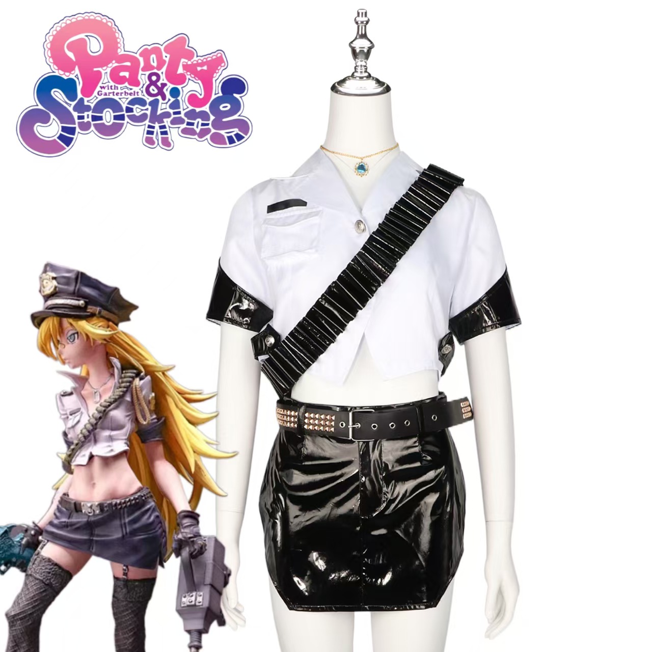 Anime Panty Stocking Cosplay C - Fishnet Stocking Women reseña y precio
