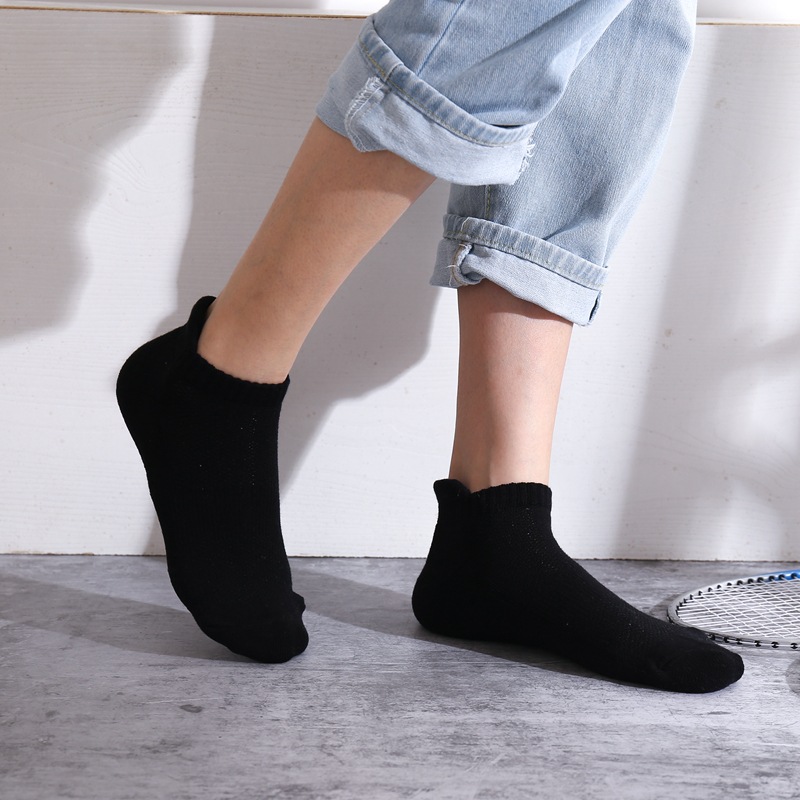 1/5/10 Pairs Unisex Cotton Spo - Ankle Sock Low Cut reseña y precio