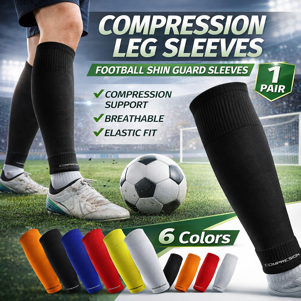 1 Pair Soccer Leg Sleeves Comp - Compression Sleeve Calf reseña y precio