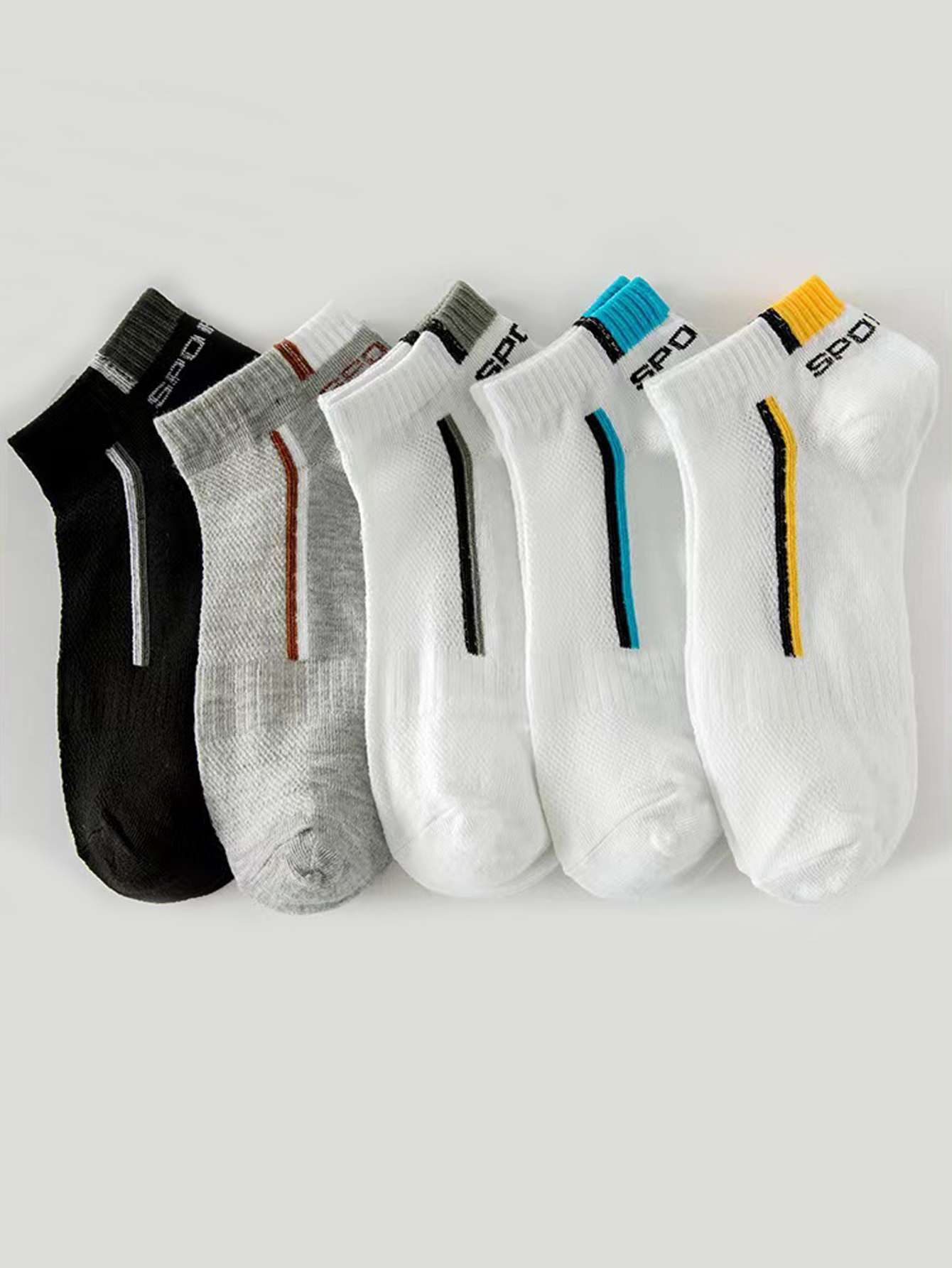 5/40 Pairs Mens Ankle Boat Soc - Ankle Sock Low Cut reseña y precio