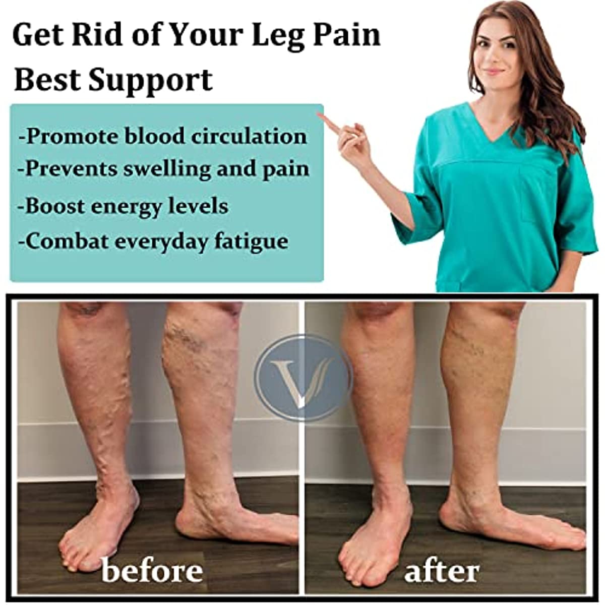 7 Pair Compression Socks Women - Compression Sock Medical reseña y precio