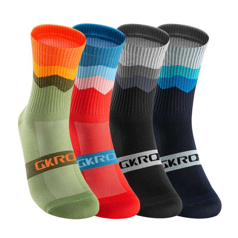 GKRQ 4 Pairs Bike Socks Men Nu - Compression Sock Medical reseña y precio