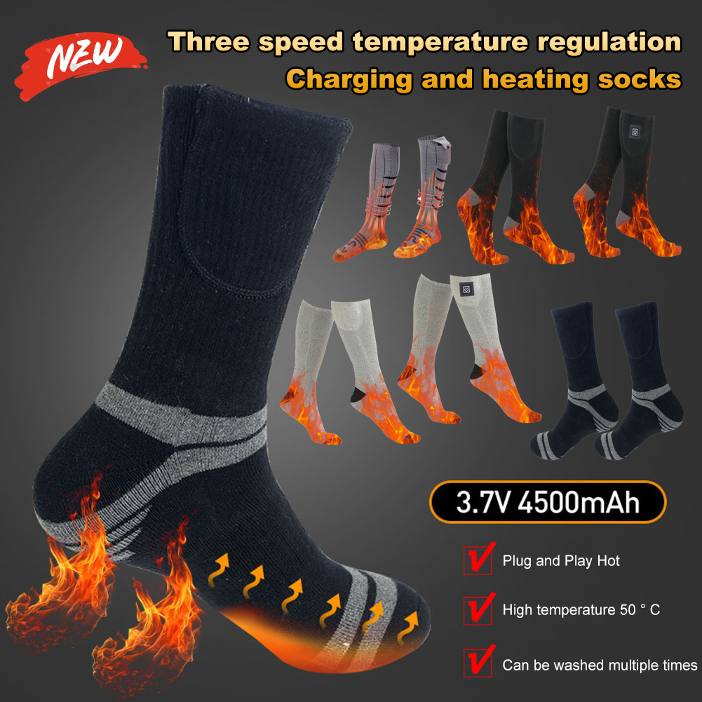 Winter Electric Heated Socks U - Thermal Sock Winter reseña y precio