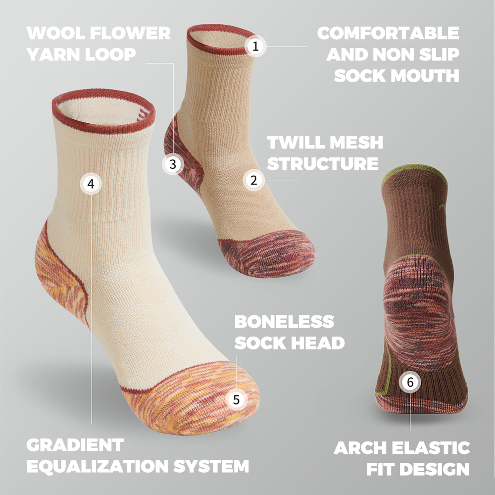 Naturehike Socks Sports Hygros - Wool Hiking Sock reseña y precio