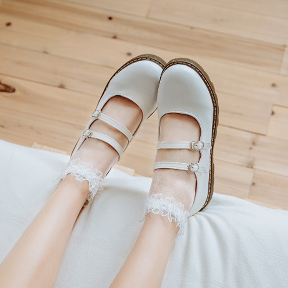 Woman Lace short sock thin soc - Invisibility Sock Loafer reseña y precio