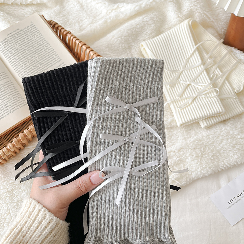 Knit Leg Warmers for Girls Whi - Boot Sock Slouchy reseña y precio