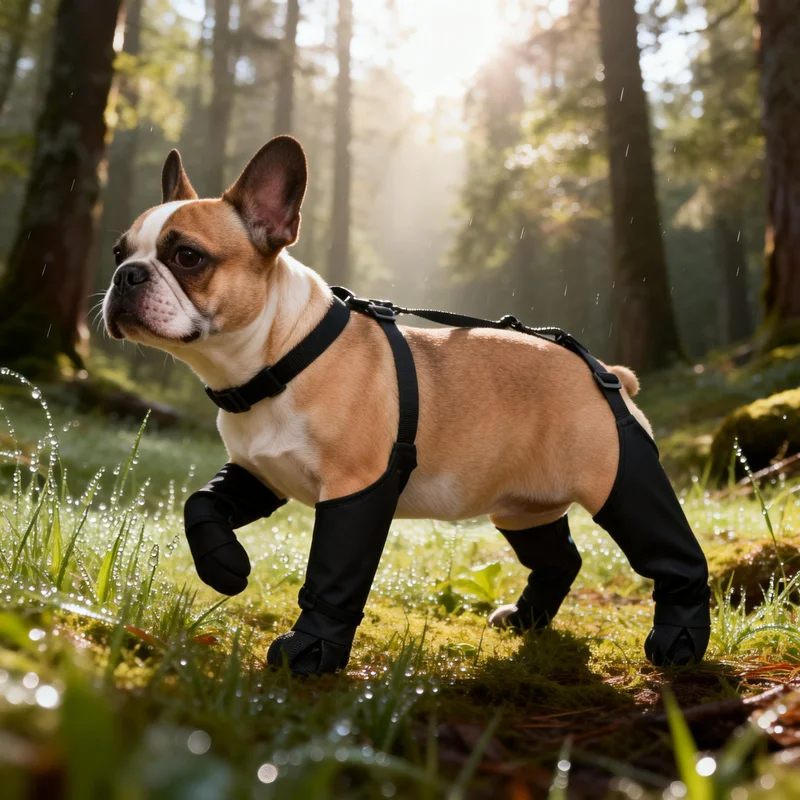 Waterproof Dog Boots Anti-Slip - Wool Hiking Sock reseña y precio