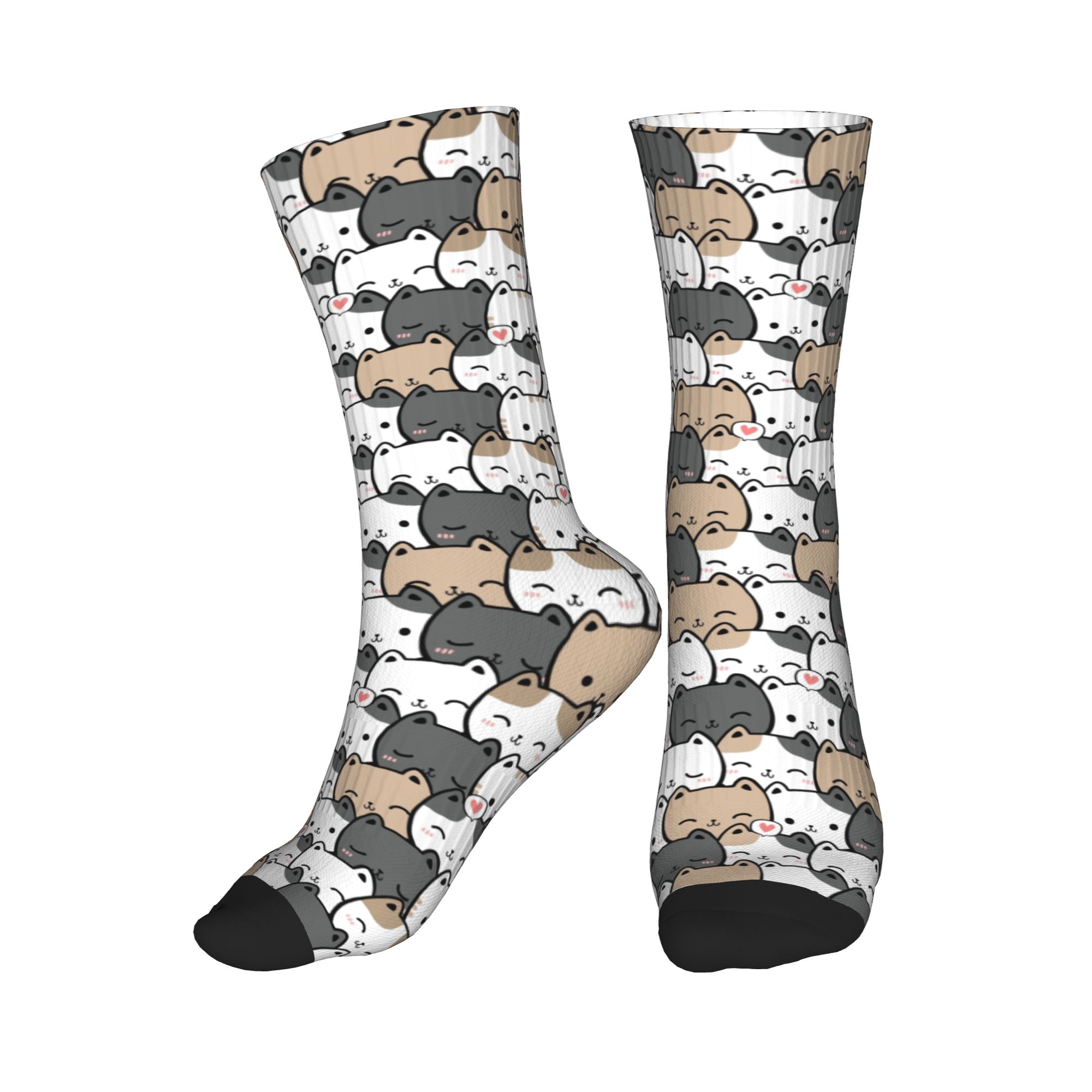 Funny Mens Cute Kitten Cat Doo - Dress Sock Men reseña y precio