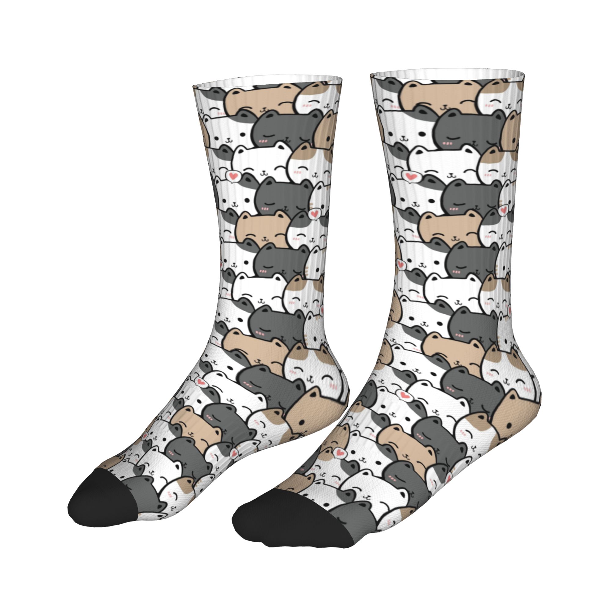 Funny Mens Cute Kitten Cat Doo - Dress Sock Men reseña y precio