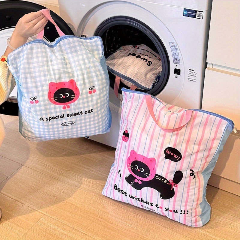Cute Cat Panda Laundry Bag, Du - Sock Organizer Tray reseña y precio