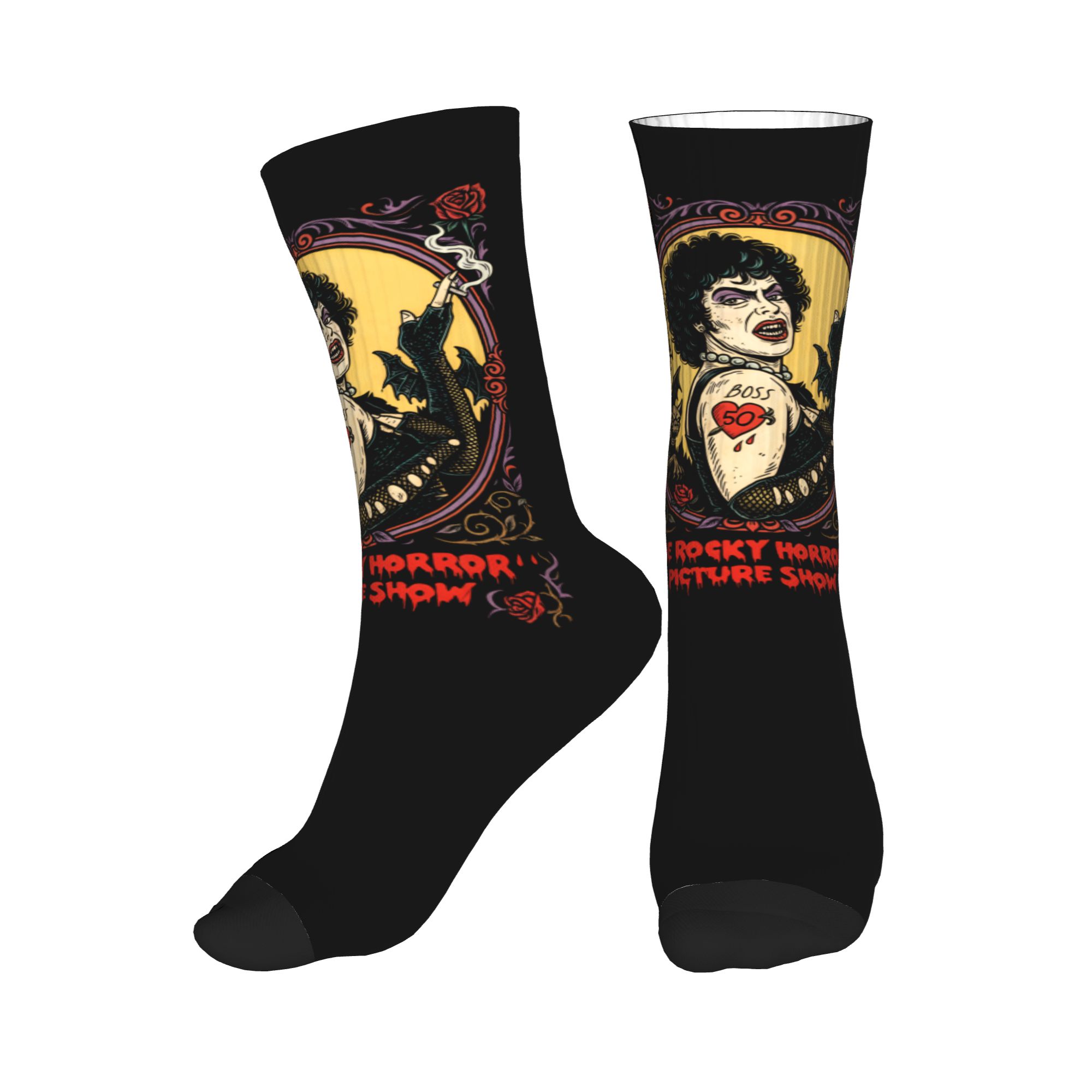 Fun Printed The Rockys Horror  - No Show Sock Women reseña y precio
