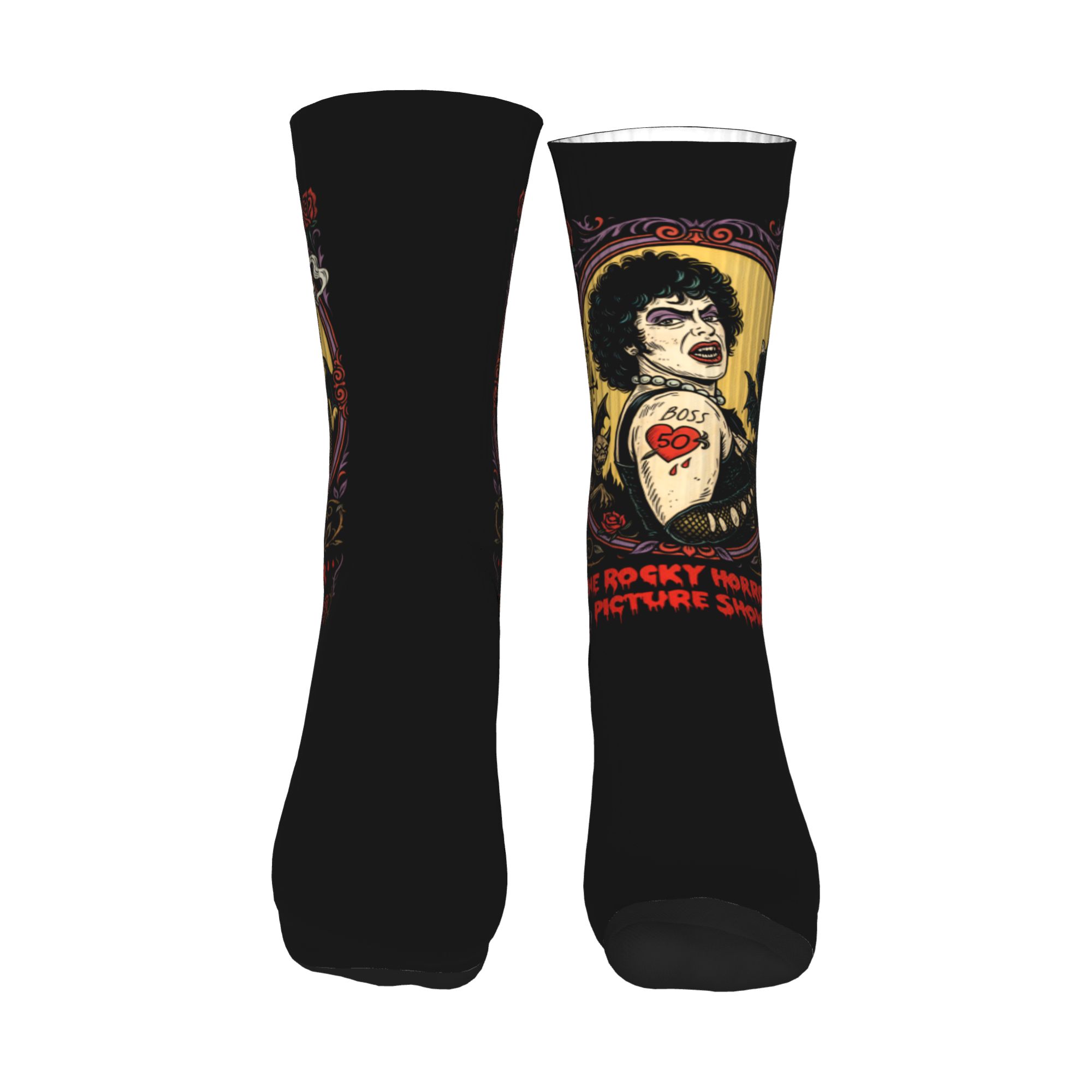 Fun Printed The Rockys Horror  - No Show Sock Women reseña y precio