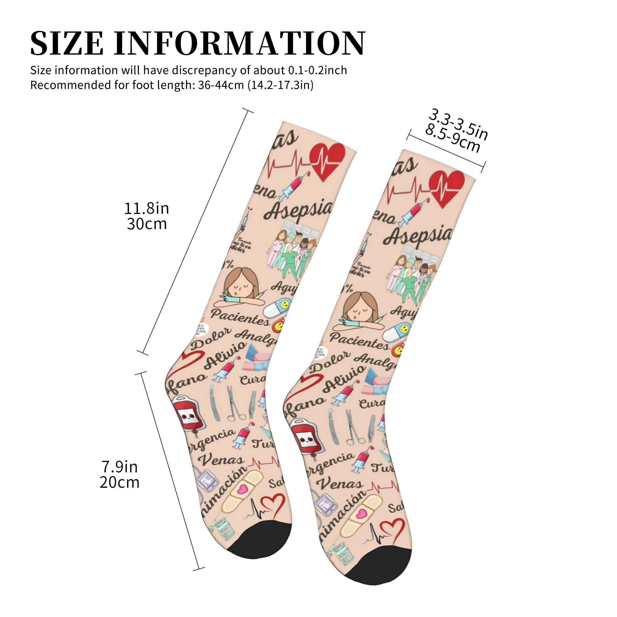 Doctor Nurse Medical Medicine  - Compression Sock Medical reseña y precio